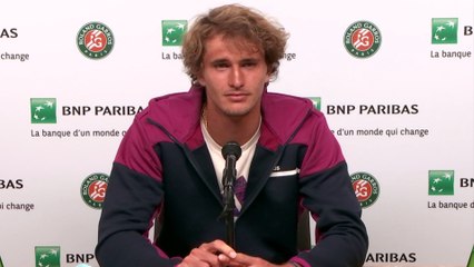 Roland-Garros 2021 - Alexander Zverev : "Naomi Osaka is a respectable woman"