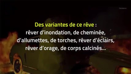 Rêve - Incendie