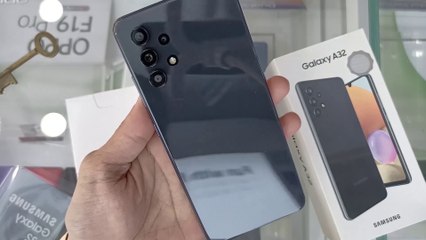 Samsung Galaxy A32 BLACK UNBOXING AND REVIEW | The Guru Talks