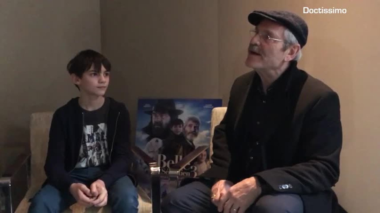 Interview de Félix Bossuet et Tchéky Karyo, les acteurs de Belle et Sébastien 3