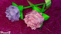 Origami Rose (Modular).Easy Paper Rose! Ideas For Party Decoration.