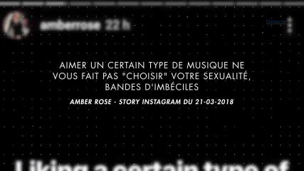 Amber Rose réagit aux attaques homophobes contre son fils