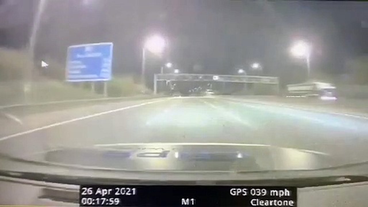 Speeding at 165mph