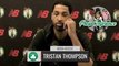 Tristan Thompson Practice Interview | Celtics vs Nets Game 3