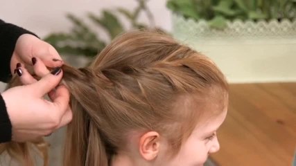 Chignon d’Elsa (Reine des Neiges)