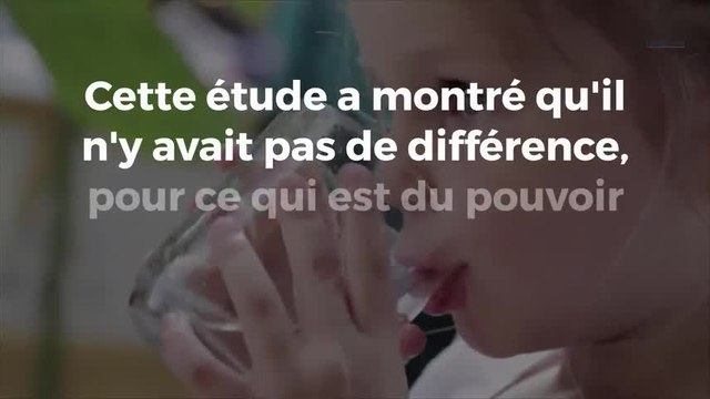 L’eau gazeuse est-elle aussi désaltérante que l’eau plate