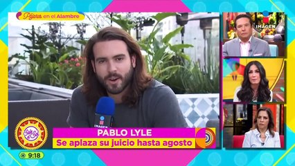 ¡Aplazan juicio de Pablo Lyle hasta agosto!