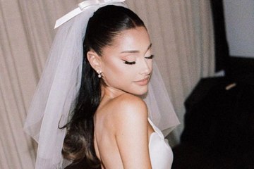Ariana Grande Shares Photos From Her Wedding