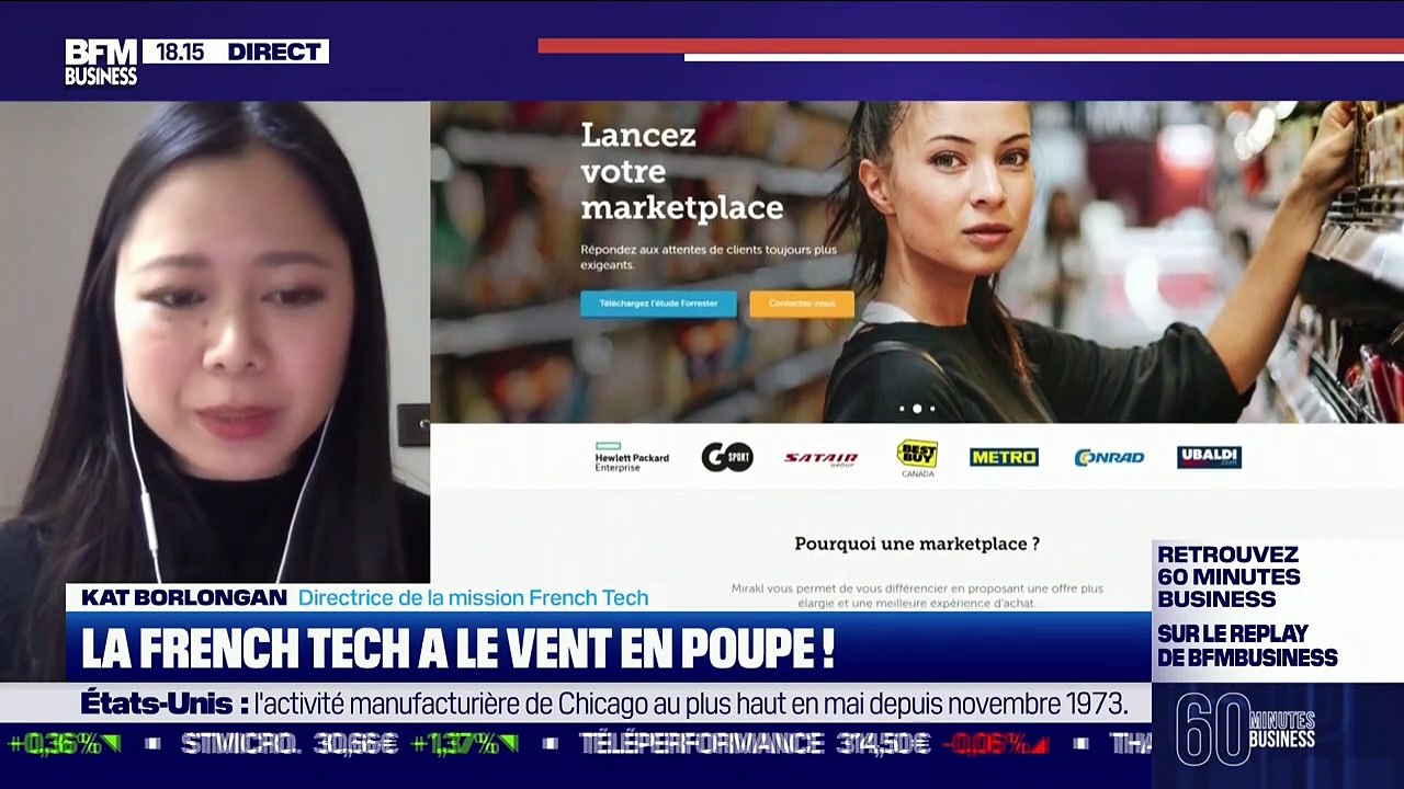 Kat Borlongan (Mission French Tech) : La French Tech a le vent en poupe ! - 28/05
