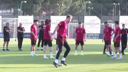 A Milli Futbol Takımı, EURO 2020 hazırlıklarını sürdürdü