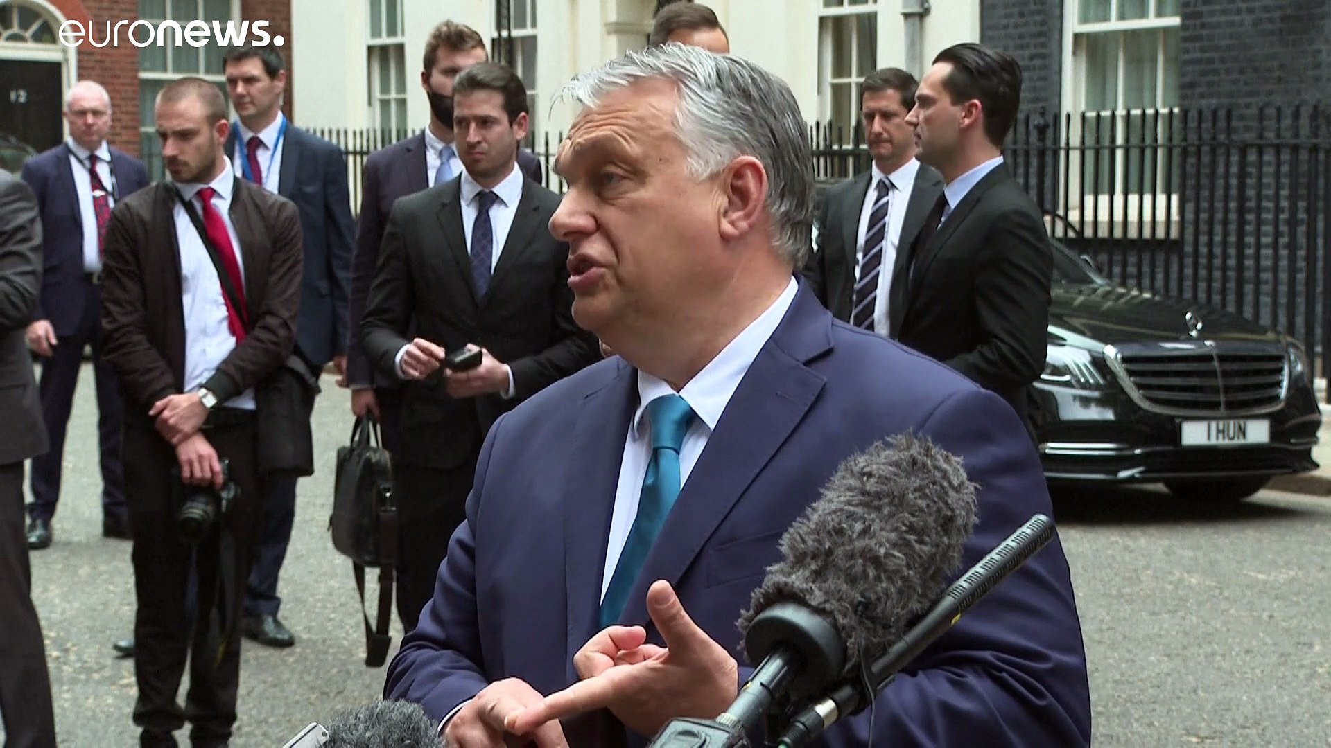 Orbán Londonban tárgyalt gázszállítási és védelmi kérdésekről