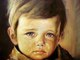 Scary Crying Boy GHOST CURSE.  Most haunting painting; real freaky horror after death..