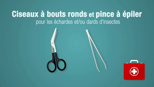 Quels sont les indispensables à mettre dans sa trousse de premiers secours