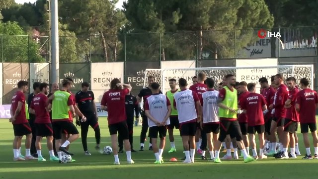 A Milli Takım, Gine maçının hazırlıklarına başladı