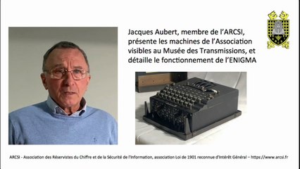 2021 - Jacques Aubert présente l'Enigma