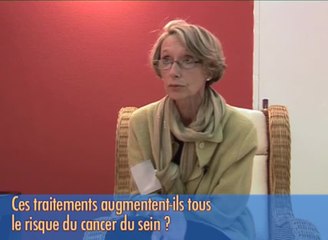 Ménopause: risques des traitements hormonaux