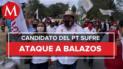 Atacan a balazos a candidato a diputado del PT en Morelos; sale ileso