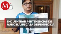 Padres de Rubicela identifican pertenencias encontrada en el domicilio del feminicida de Atizapán