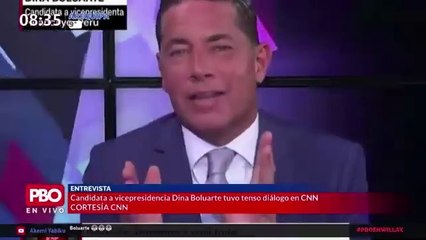 Periodista CNN enfrenta a Dina Boluarte  Y LA DEJA POR LOS SUELOS