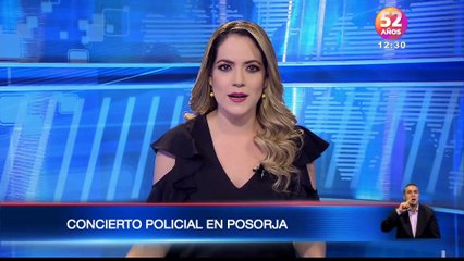 Concierto público de la Policía Nacional en Posorja