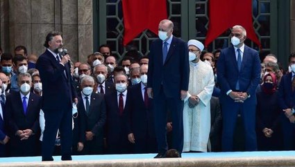 Cumhurbaşkanı Erdoğan'dan Taksim Camii paylaşımı