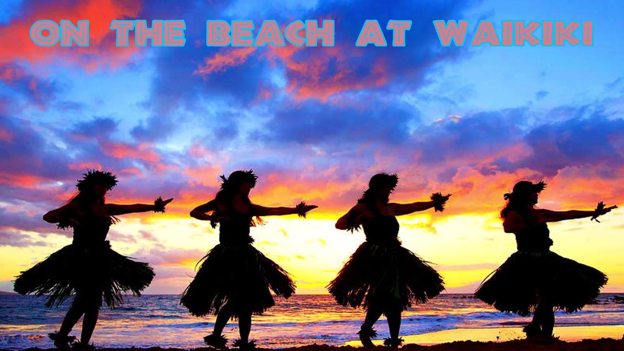On the Beach at Waikiki