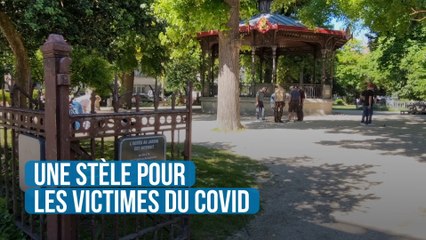 Une stèle pour les victimes du Covid à Troyes