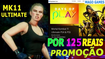 PROMOÇÃO DAYS OF PLAY DA PLAYSTATION  COM PREÇOS BAIXOS EM MK11 ULTIMATE E INJUSTICE 2 ED LEGENDARY