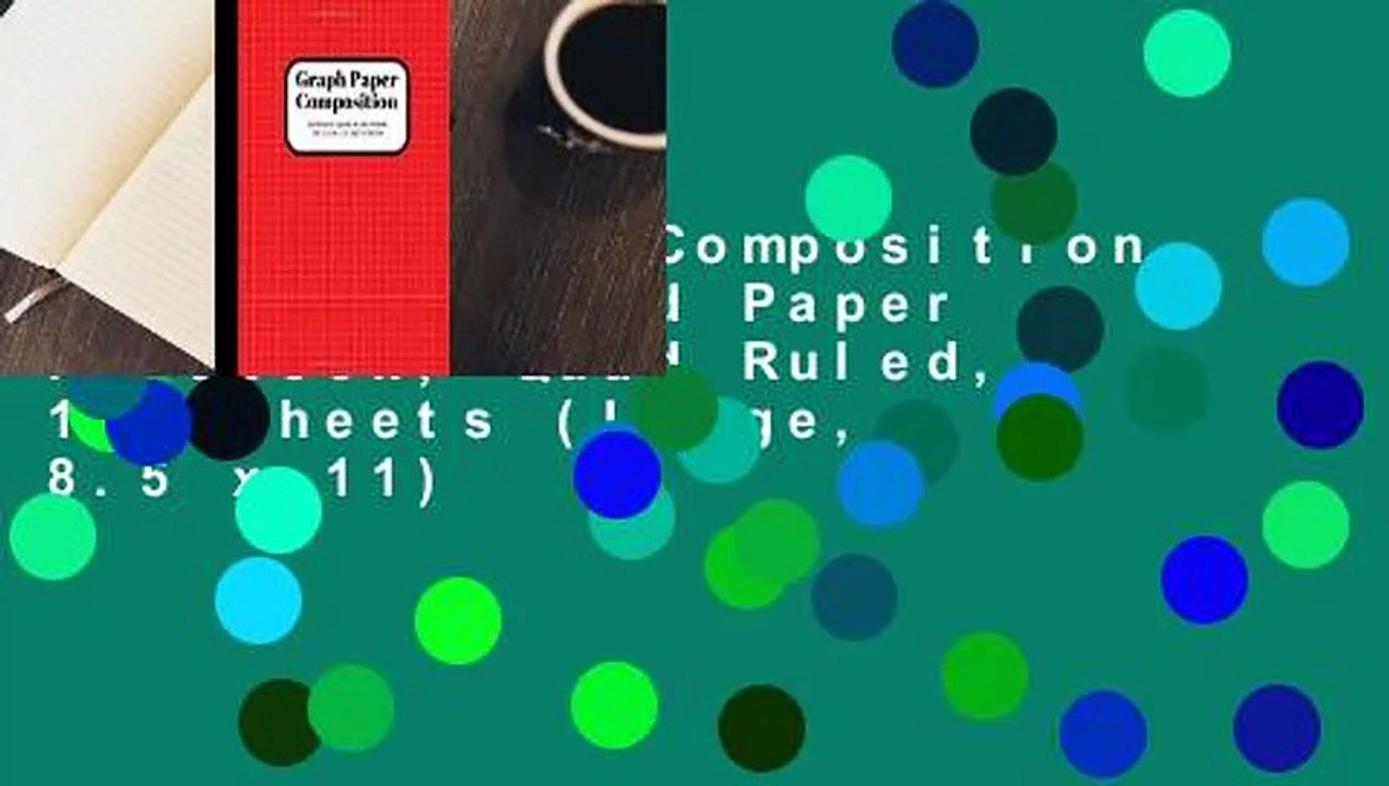 Graph Paper Composition Notebook: Grid Paper Notebook, Quad Ruled, 100 Sheets (Large, 8.5 x 11)