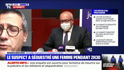 Erwan Bouvais, conseiller municipal à La Chapelle-sur-Erdre: "Nous sommes dans une commune traumatisée ce soir"