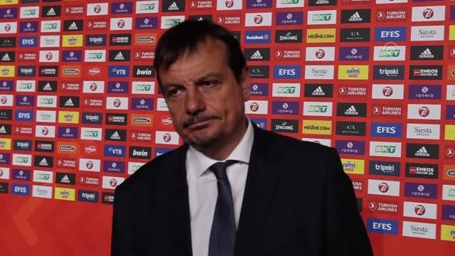 Anadolu Efes'in başantrenörü Ergin Ataman: Bize inanmaya devam edin, biz bu kupayı kazanacağız