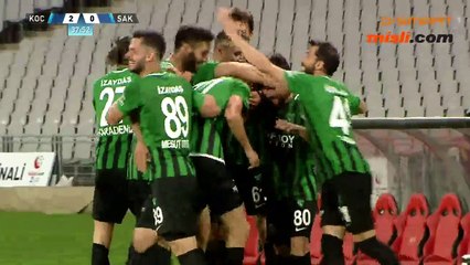 Kocaelispor 4-0 Sakaryaspor MAÇ ÖZETİ
