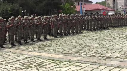 Azerbaycan Cumhuriyet Günü, Şuşa'da Mehter Marşı'yla kutlandı