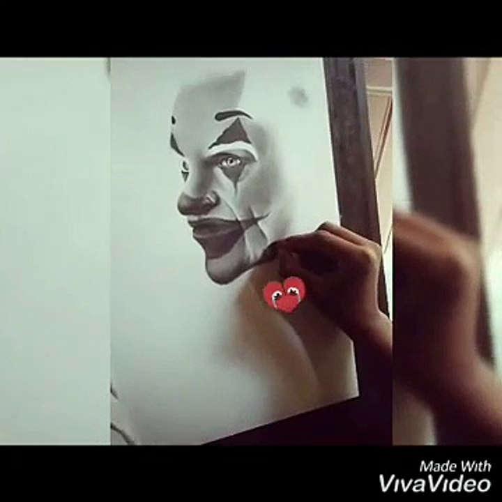 Charcoal Drawing Joker Art in charcoal realistic Drawing In Charcoal Joker Drawing  Charcoal 012 UAM