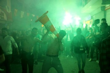 Kocaelispor taraftarları sokaklara döküldü!
