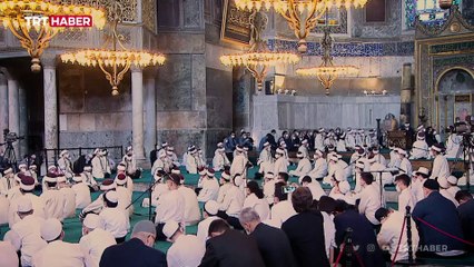 Cumhurbaşkanı Erdoğan, hafızlık öğrencilerinin icazet törenine katıldı