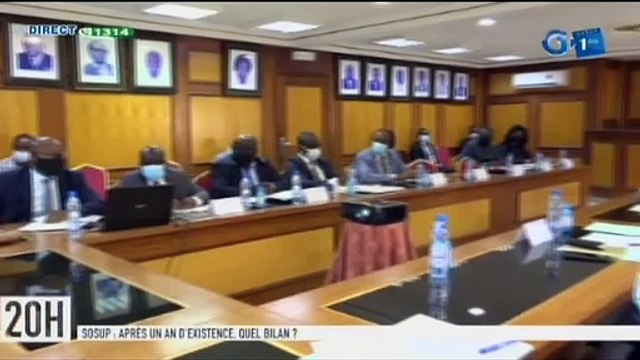 RTG/ Conseil d’administration du secrétariat d’orientation scolaire, universitaire et professionnel présidé par Le ministre de l’enseignement supérieur