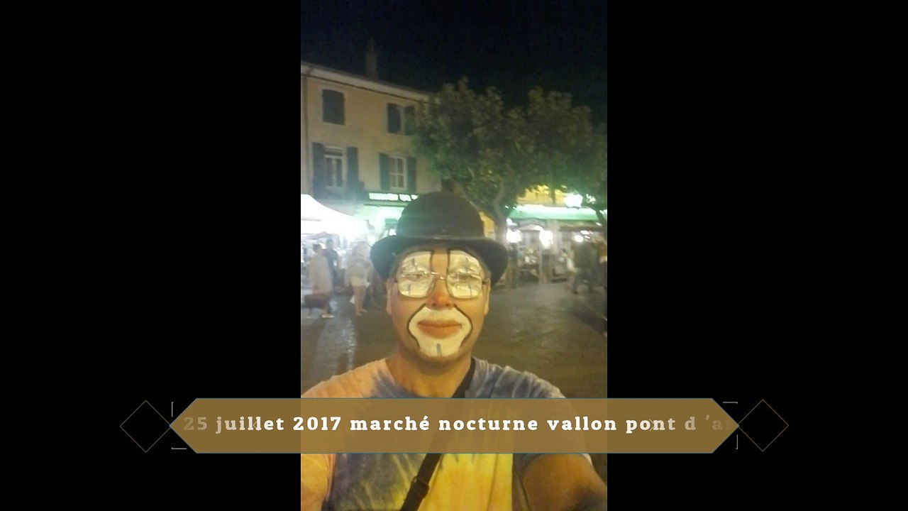 LE 25 JUILLET MARCHE NOCTURNE VALLON PONT D ARC