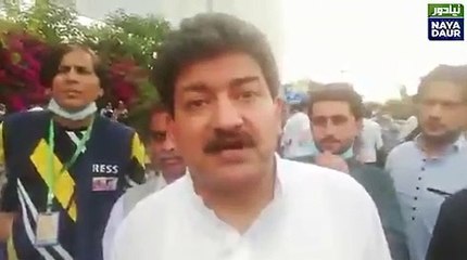Geo News anchor Hamid Mir openly declared war on establishment