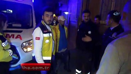 Hırsız, girmeye çalıştığı evin balkonundan kazığın üzerine düştü