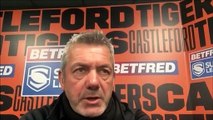 Castleford Tigers boss Daryl Powell after 60-6 loss against Leeds Rhinos