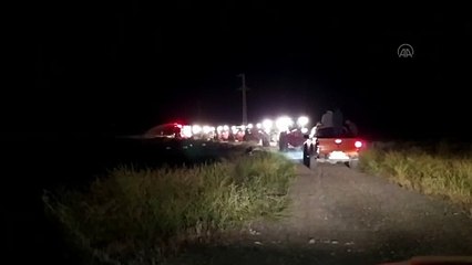 DİYARBAKIR - Buğday ekili arazide yangın çıktı