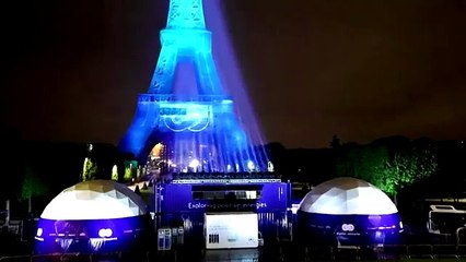 ️ La Torre Eiffel se ilumina por primera vez con electricidad generada por hidrógeno