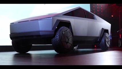 Insane Tesla Cybertruck With No Door Handles