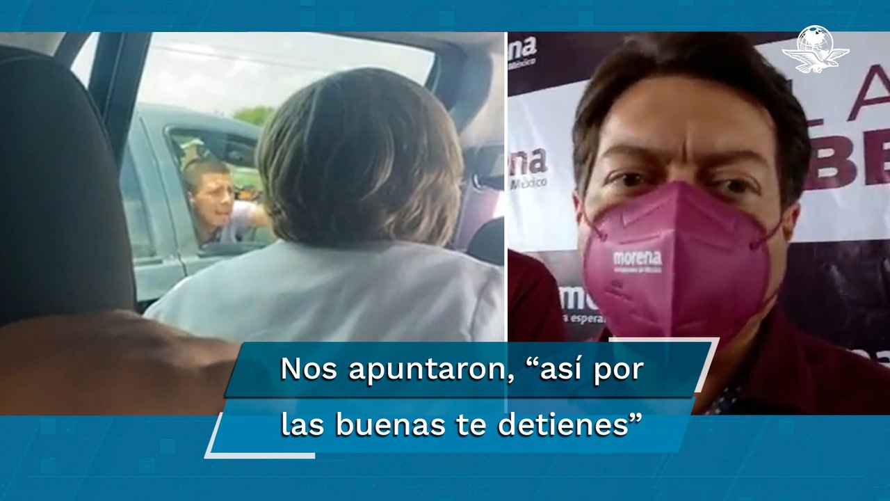 Mario Delgado: “mi única reacción fue grabar”; sujetos armados pedían que nos bajaramos, dice