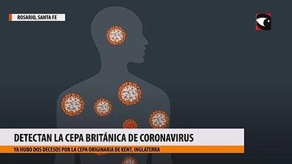 Detectan la cepa británica de coronavirus en Santa Fe
