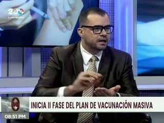 Min. Alvarado: Uno de los métodos para optar a la vacuna es el Sistema Patria