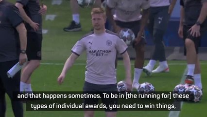 De Bruyne not worried about Ballon d'Or prospects ahead of final