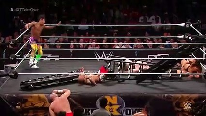 NXT TakeOver New Orleans - Velveteen Dream & Ladders
