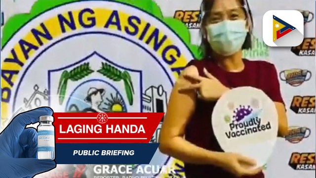 Mahigit 800 katao na kabilang sa A1 at A2 priority group sa Asingan, Pangasinan, nakatanggap na ng bakuna